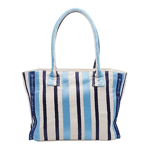 V73 Ilene Striped Tote Bag