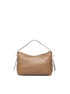 V73 Zip Closure Shoulder Bag