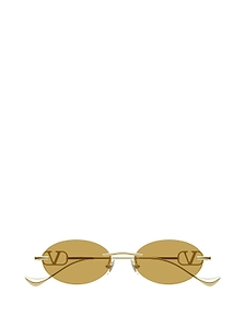 Valentino Eyewear Oval Frame Sunglasses