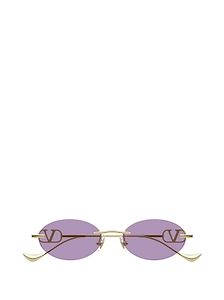 Valentino Eyewear Oval Frame Sunglasses