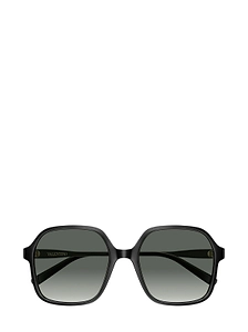 Valentino Eyewear Oversized Frame Sunglasses