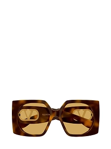 Valentino Eyewear Oversized Square Frame Sunglasses
