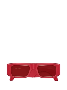 Valentino Eyewear Rectangular Frame Sunglasses