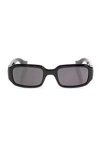 Valentino Eyewear Rectangular Logo Sunglasses
