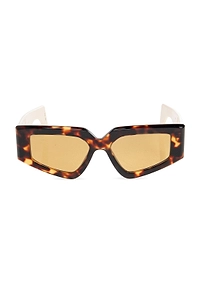 Valentino Eyewear Geometric Frame Sunglasses