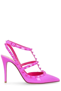 Valentino Garavani Rockstud Ankle Strapped Pumps