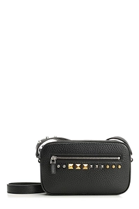 Valentino Garavani Rockstud Zip-Up Messenger Bag