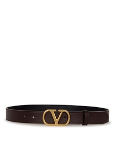 Valentino Vlogo Signature Buckled Belt