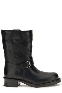 Valentino Vlogo Signature Buckled Boots