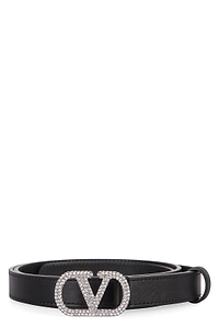 Valentino Vlogo Signature Embellished Belt