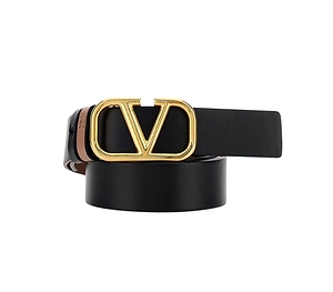 Valentino Vlogo Signature Reversible Belt
