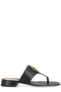 Valentino Vlogo Signature Slip-On Sandals