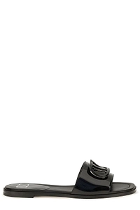 Valentino Vlogo Signature Slip-On Sandals