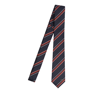 Valentino Vlogo Signature Striped Tie