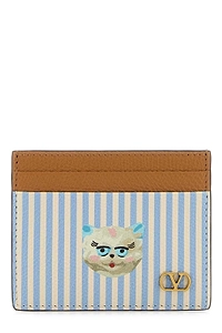Valentino Vlogo Signature Striped Wallet
