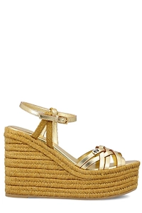 Valentino Vlogo Signature Wedge Espadrilles