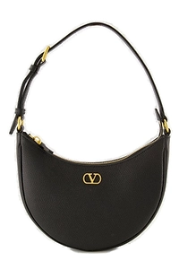 Valentino Vlogo Signature Zip-Up Mini Shoulder Bag