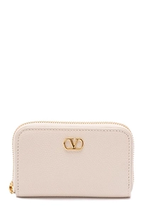Valentino Vlogo Signature Zip-Up Wallet
