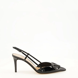 Valentino Vlogo Slingback Heeled Pumps