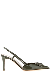 Valentino Vlogo Slingback Heeled Pumps