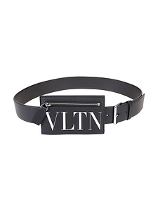 Valentino	Vltn Logo Printed Belt