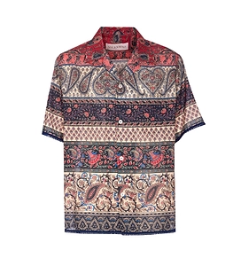 Valentino	Voyage Imaginaire-Printed Button-Up Shirt