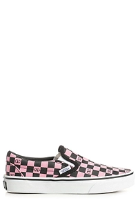 Valentino Garavani X Vans Checkerboard Printed Slip-On Sneakers