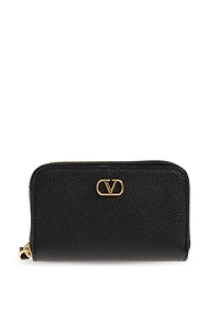 Valentino Zip-Around Logo Wallet