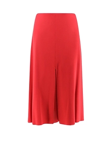 Valentino Zip Detailed Flared Midi Skirt