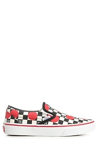 Valentino	Garavani X Vans Checkerboard Printed Slip-On Sneakers