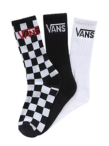 Vans Kids Classic Crew Socks 3 Pack