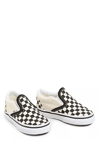 Vans Kids Checkerboard Slip-On Sneakers