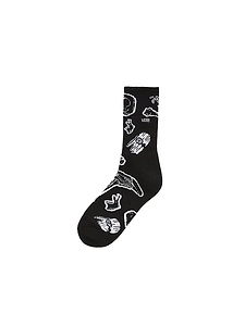Vans Kids Bone Yard Patterned Socks