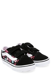 Vans Kids Old Skool Floral Strap Low-Top Sneakers