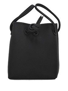 Vasic Knotted Handle Bucket Tote Bag