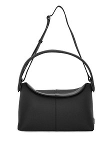 Vasic Curved Flap Shoulder Bag