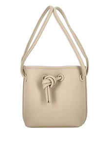 Vasic Knotted Strap Bucket Bag