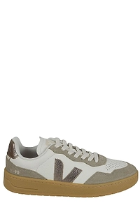 Veja V90 Perforated Low-Top Sneakers
