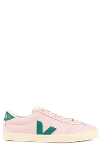 Veja Volley Round Toe Lace-Up Sneakers