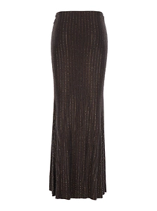 Venuja Crystal Embellished Maxi Skirt