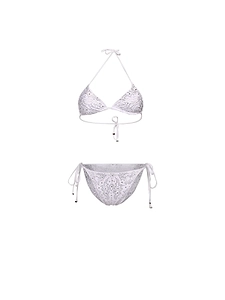 Venuja Embellished Tie-Side Bikini