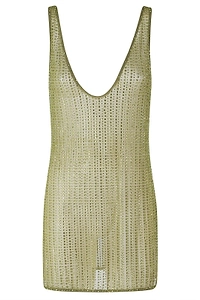Venuja Eyelet Mini Dress