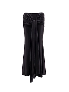 Venuja Front Knot Maxi Skirt