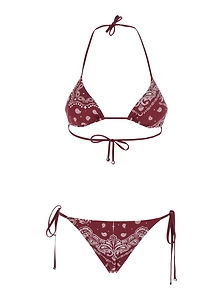 Venuja Paisley Triangle Bikini Beachwear