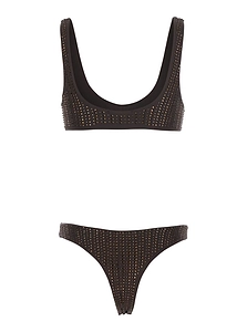 Venuja Studded High-Waist Bikini