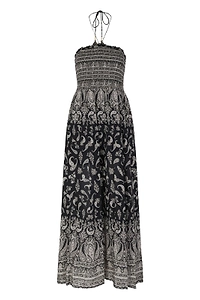 Veronica Beard Ayanna Halter Maxi Dress