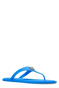Versace Alia Thong Strap Flat Sandals