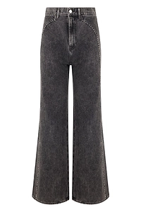 Veronica Beard Studded Flared Jeans