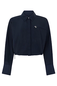 Veronica Beard Wilfred Cropped Shirt