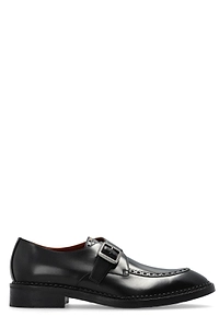 Versace Buckled Monk Shoes